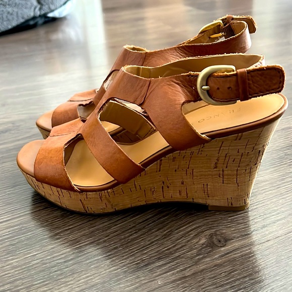Franco Sarto wedges. Brown/tan. Size 6.5 US - Picture 2 of 2